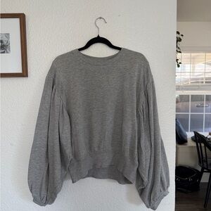 BP Light Gray Casual Top